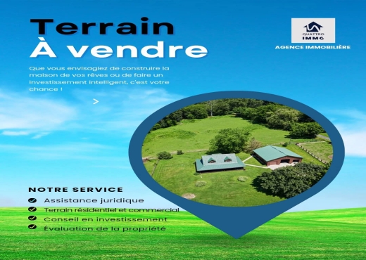 A Vendre terrain sanhaja Manouba - Bien immobilier à {"id":13,"country_id":219,"name":"MANOUBA","slug":"manouba"} - Agence Immobilière immo\'in